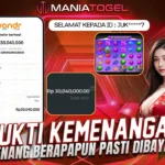 Bukti Kemenangan 30JT di Game Sweet Bonanza