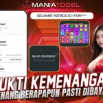 Bukti Kemenangan 62 JT di Sweet Bonanza Dice