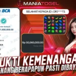 Bukti Kemenangan 51 JT di Game Sweet Bomb Drop