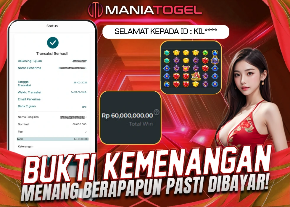 Bukti Kemenangan 60 JT di Game Starlight Princess 1000