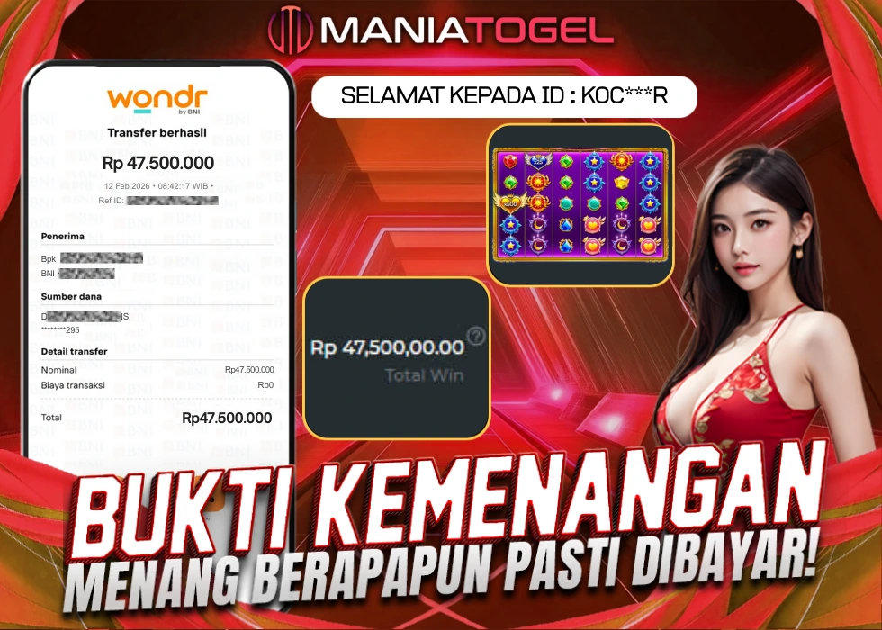 Bukti Kemenangan 47 JT di Game Starlight Princess