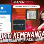 Bukti Kemenangan 34 JT di Game Mahjong Ways I