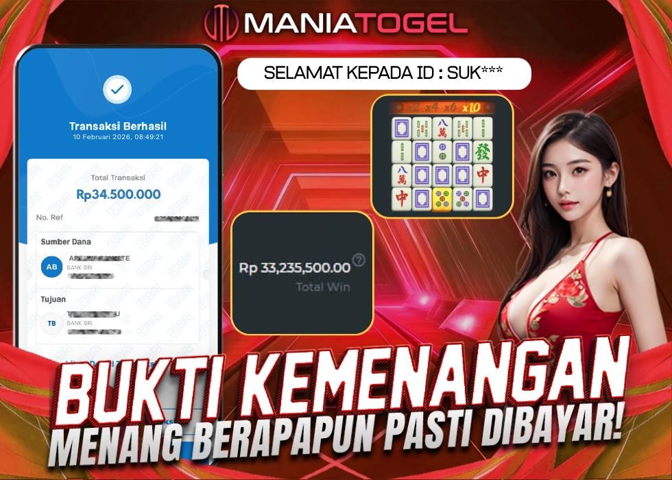 Bukti Kemenangan 34 JT di Game Mahjong Ways I