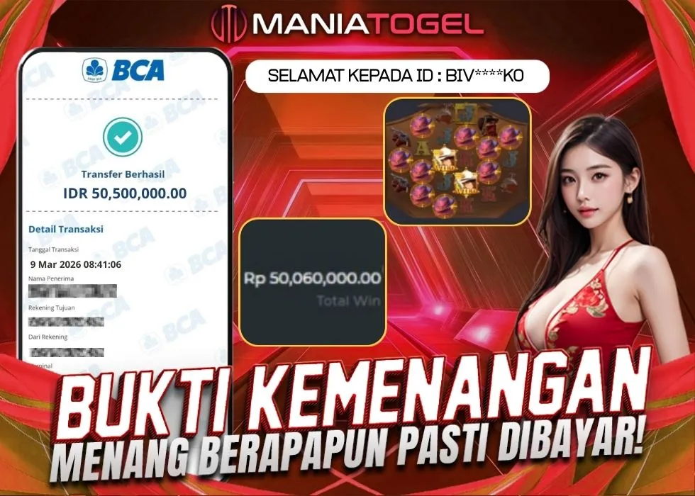 Bukti Kemenangan 50 JT di Game Wild Bounty Showdown