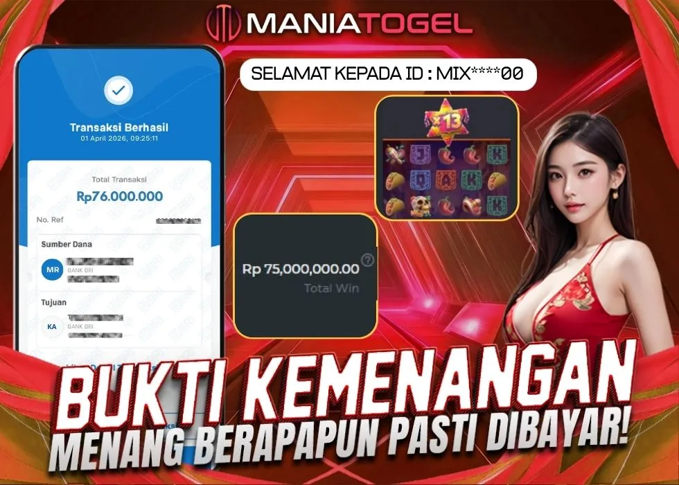 Bukti Kemenangan 76 JT di Game Pinata Wins